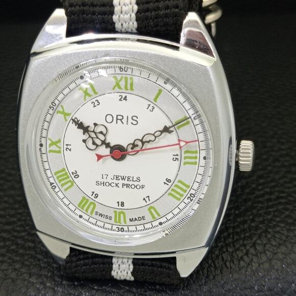 Fortis Silver and Black Watch - Picture 3 of 9